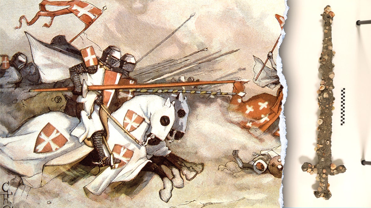 University of Haifa student finds 12th-century Crusader sword off Israel coast