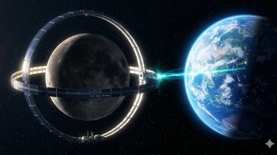 Japan wants to build a ‘solar ring’ around the Moon and power Earth endlessly |