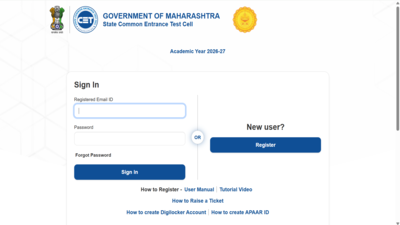 MHT CET PCB admit card 2026 released at cetcell.mahacet.org: Direct link to download hall ticket here