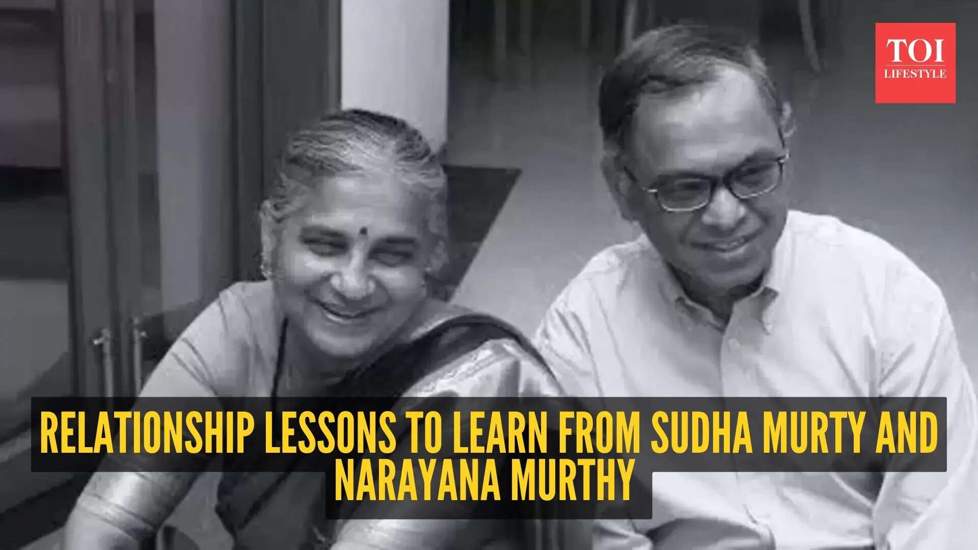 5 relationship lessons to learn from Sudha Murty and Narayana Murthy