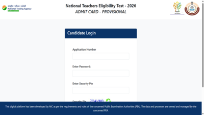 NTA NTET 2026 admit card released at exams.nta.nic.in: Direct link to download hall ticket here