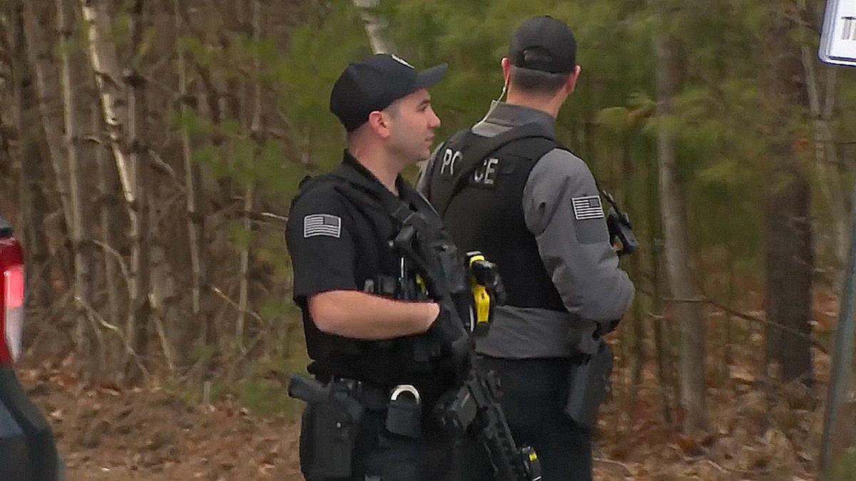 Manhunt on after suspect allegedly shoots at family, officer in New Hampshire